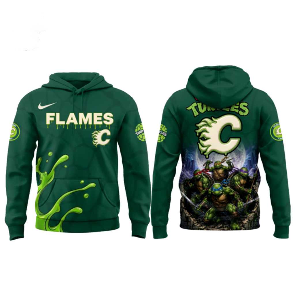 Calgary Flames Mutant Street Fighters Hoodie Calgary Flames Mutant Street Fighters Hoodie
