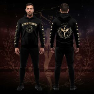 Calgary Stampeders Fourth Wing Night Hoodie