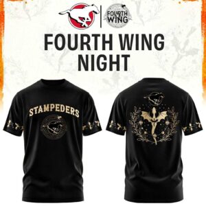 Calgary Stampeders Fourth Wing Night Hoodie