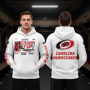 Carolina Hurricanes 2026 Stanley Cup Playoffs Crank It Up Tee Hoodies