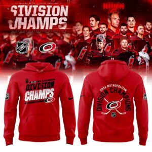 Carolina Hurricanes Metropolitan Division Champions 2026 Hoodie Carolina Hurricanes Metropolitan Division Champions 2026 Hoodie