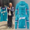 Charlotte Sting Dawn Staley Throwback 2001-2026 Night Tee Hoodie