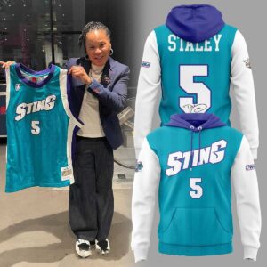 Charlotte Sting Dawn Staley Throwback 2001-2026 Night Tee Hoodie