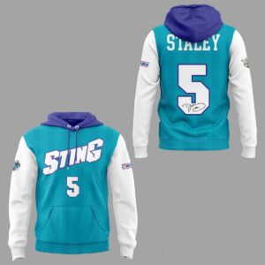 Charlotte Sting Dawn Staley Throwback 2001-2026 Night Tee Hoodie