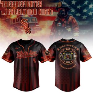 Chicago White Sox Firefighter Appreciation Night 2026 Baseball Jersey