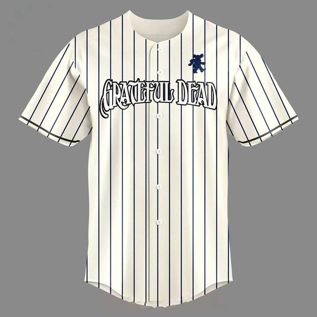 Chicago White Sox Grateful Dead Tribute Night 2026 Striped Baseball Jersey Chicago White Sox Grateful Dead Tribute Night 2026 Striped Baseball Jersey