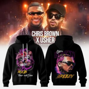Chris Brown Usher Raymond R B TOUR 2026 Hoodie