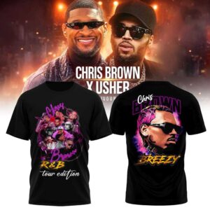 Chris Brown Usher Raymond R B TOUR 2026 Hoodie