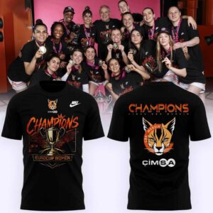 Cimsa CBK Mersin 2026 EuroCup Women Champions T-Shirt