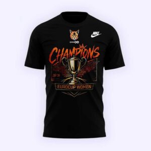 Cimsa CBK Mersin 2026 EuroCup Women Champions T-Shirt