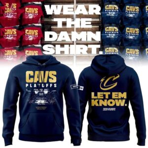 Cleveland Cavaliers 2026 NBA Playoffs Go Cavs Tee Hoodie