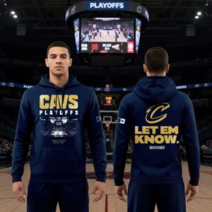 Cleveland Cavaliers 2026 NBA Playoffs Go Cavs Tee Hoodie