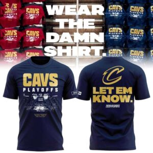 Cleveland Cavaliers 2026 NBA Playoffs Go Cavs Tee Hoodie