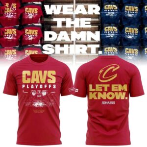 Cleveland Cavaliers 2026 NBA Playoffs Go Cavs Tee Hoodie