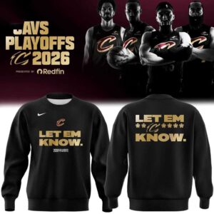 Cleveland Cavaliers 2026 Playoffs Let Em Know Tee Hoodie