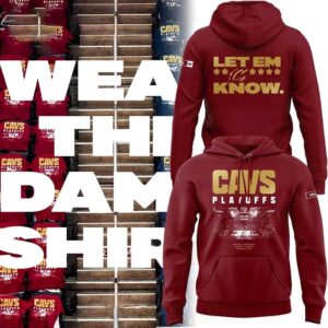 Cleveland Cavaliers NBA Playoffs 2026 Wear The Damn Tee Hoodie