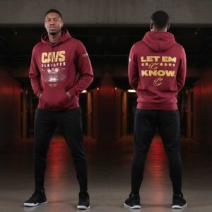 Cleveland Cavaliers NBA Playoffs 2026 Wear The Damn Tee Hoodie