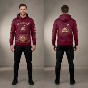 Colorado Avalanche Fourth Wings Night 2026 Hoodie