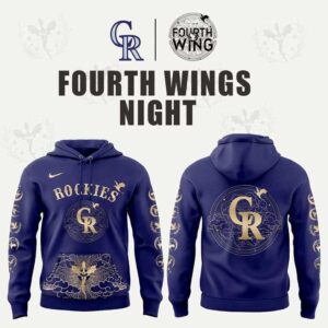 Colorado Avalanche Fourth Wings Night 2026 Hoodie