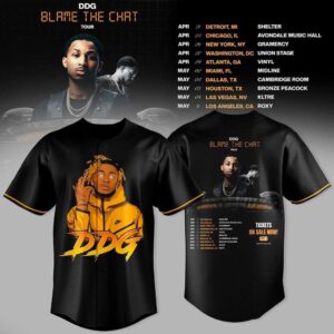 DDG Blame The Chat Tour 2026 Collection Jersey