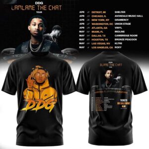 DDG Blame the Chat Tour 2026 Tee Hoodie