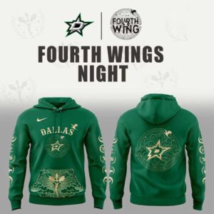 Dallas Stars Fourth Wings Night 2026 Hoodie