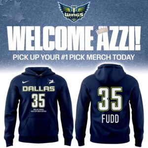 Dallas Wings Welcome Azzi Dudd Hoodie