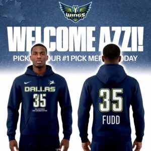 Dallas Wings Welcome Azzi Dudd Hoodie