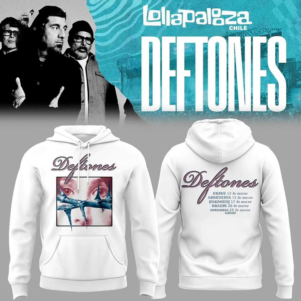 Deftones South America Tour Hoodie Deftones South America Tour Hoodie