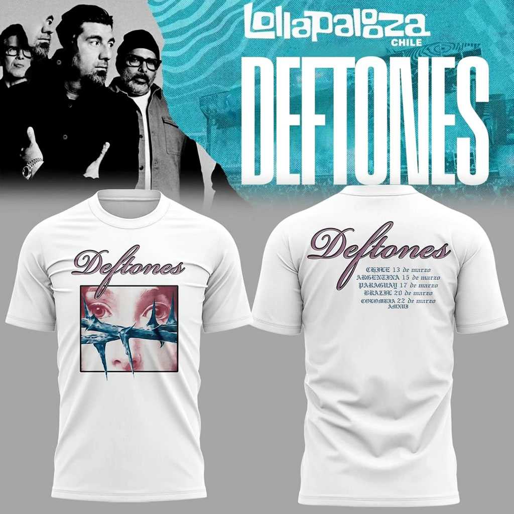 Deftones South America Tour Hoodie Deftones South America Tour Hoodie