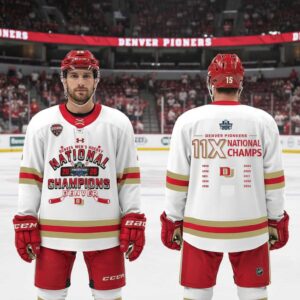 Denver Pioneers 11X National Champions 2026 Hockey Jersey