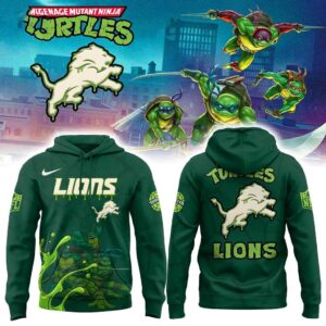 Detroit Lions Mutant Street Fighters Hoodie