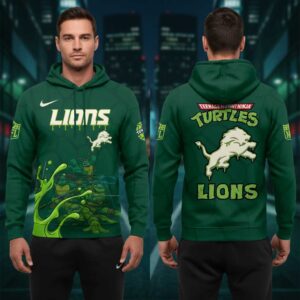 Detroit Lions Mutant Street Fighters Hoodie