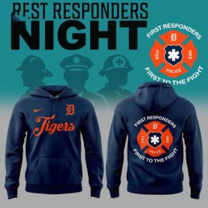 Detroit Tigers First Responders Night 2026 Hoodie