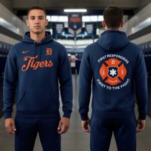 Detroit Tigers First Responders Night 2026 Hoodie