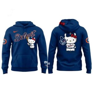Detroit Tigers Hello Kitty Night Hoodie