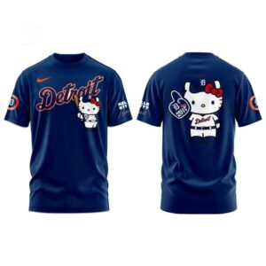 Detroit Tigers Hello Kitty Night Hoodie