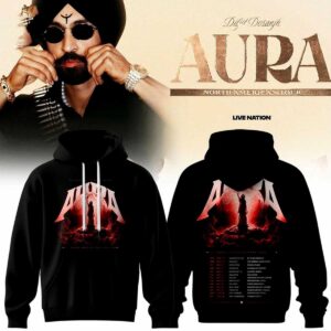 Diljit Dosanjh Auro North American Tour Hoodie