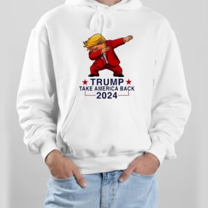 Donald Trump dabbing Take America Back 2024 Shirt