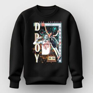 Droy Victor Wembanyama San Antonio Spurs NBA 2025 2026 signature Shirt