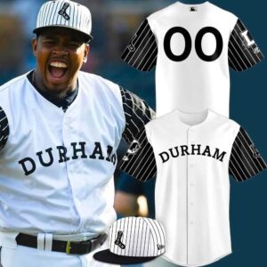 Durham Bulls Black Sox Jackie Robinson Day 2026 Jersey