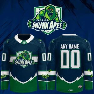 Florida Everblades Skunk Ape Night 2026 Hockey Jersey
