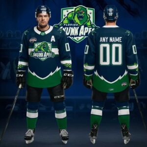 Florida Everblades Skunk Ape Night 2026 Hockey Jersey