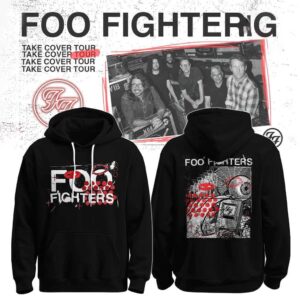 Foo Fighters Take Cover Tour 2026 Tee Hoodie