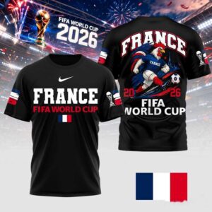 France Fifa World Cup 2026 T-Shirt