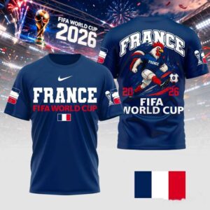 France Fifa World Cup 2026 T-Shirt