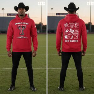 George Strait Texas Tech At Jones AT T Stadium 2026 Concert Tee Hoodies