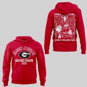 Georgia Bulldogs Live Between The Hedges 2026 Hoodie