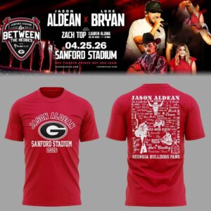 Georgia Bulldogs Live Between The Hedges 2026 Hoodie