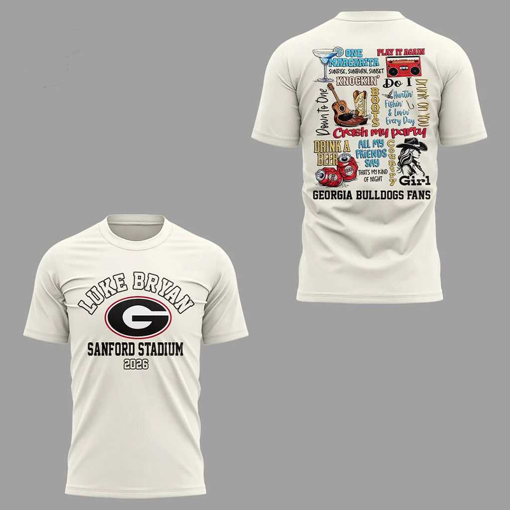 Georgia Bulldogs Live Between The Hedges 2026 Tee Hoodie Georgia Bulldogs Live Between The Hedges 2026 Tee Hoodie